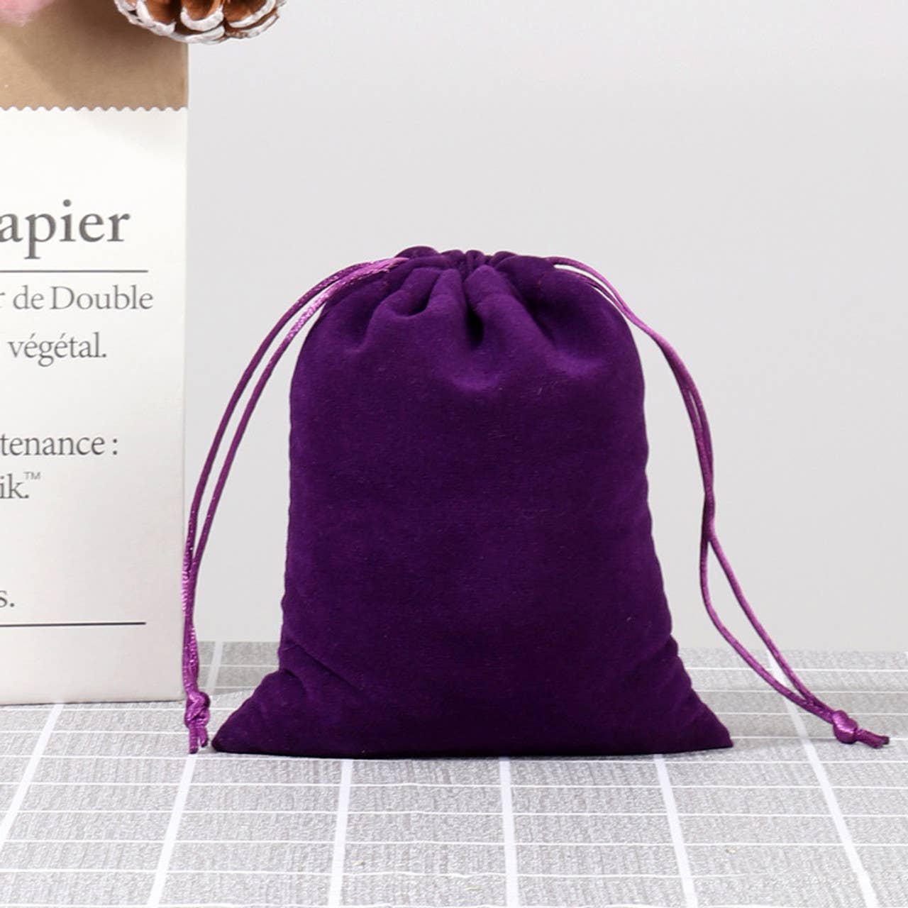 Zakka - Wholesale Gift Bag - 100pcs Velvet Pouch Jewelry Gift Bag 4"x5.5" 7