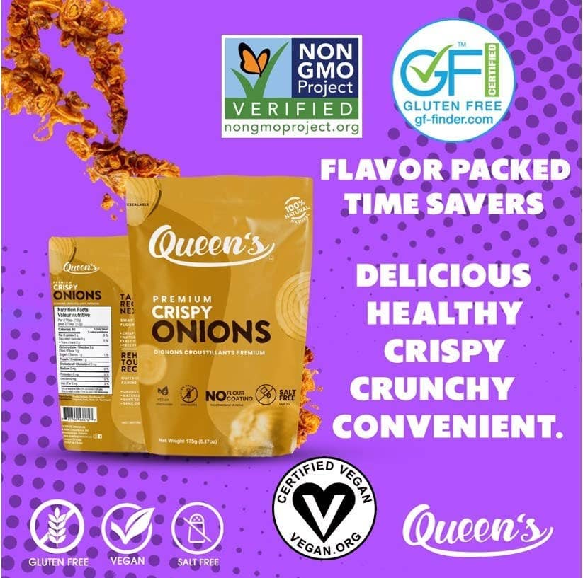 Queens Premium - Wholesale Dried/Dehydrated Vegetables - Queens Premium Crispy Onions3