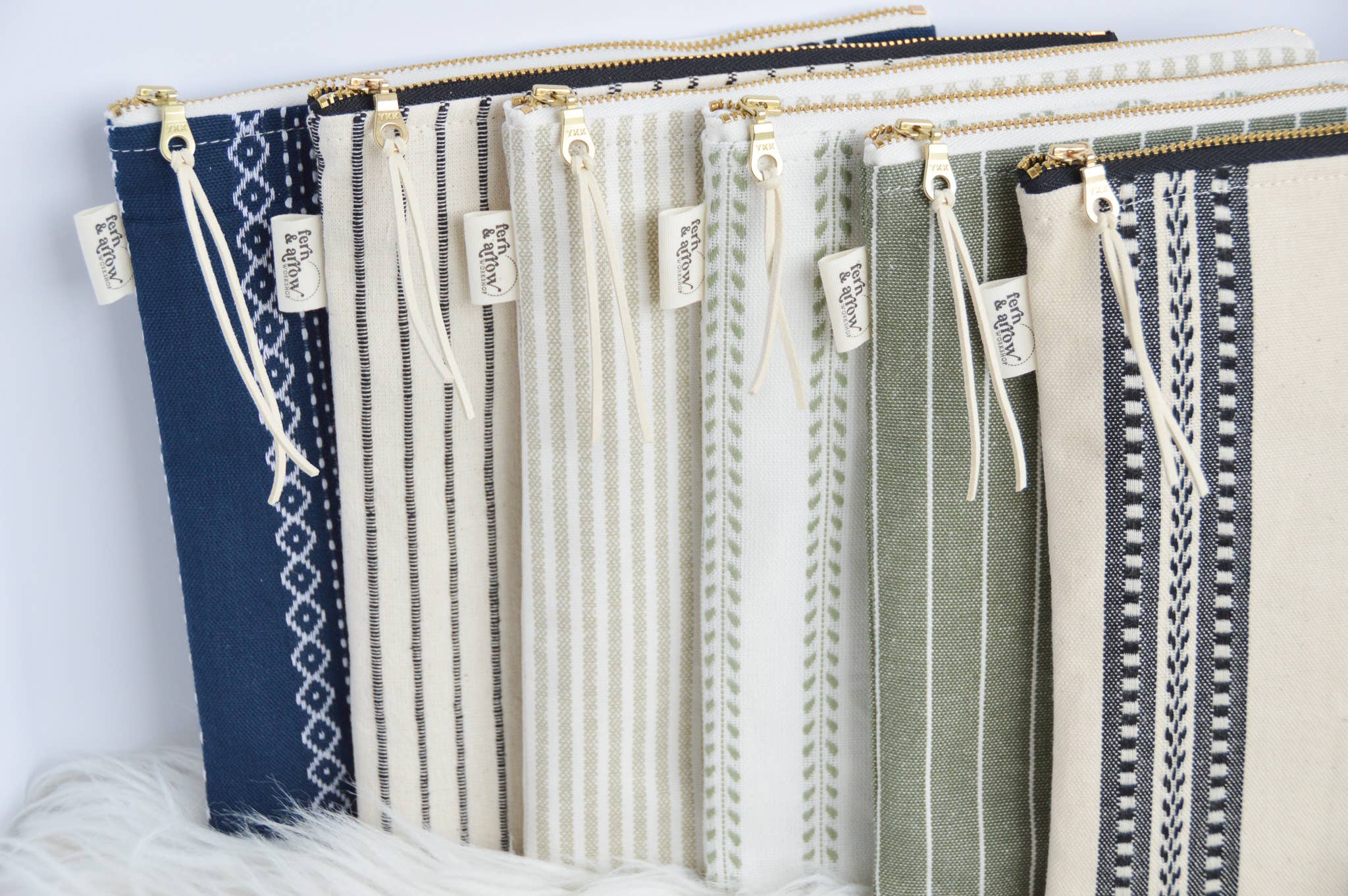 Fern & Arrow - Wholesale Wet Bag - Kids & Baby - Water Resistant PUL Wet / Dry Bag - Sage Duckcloth2