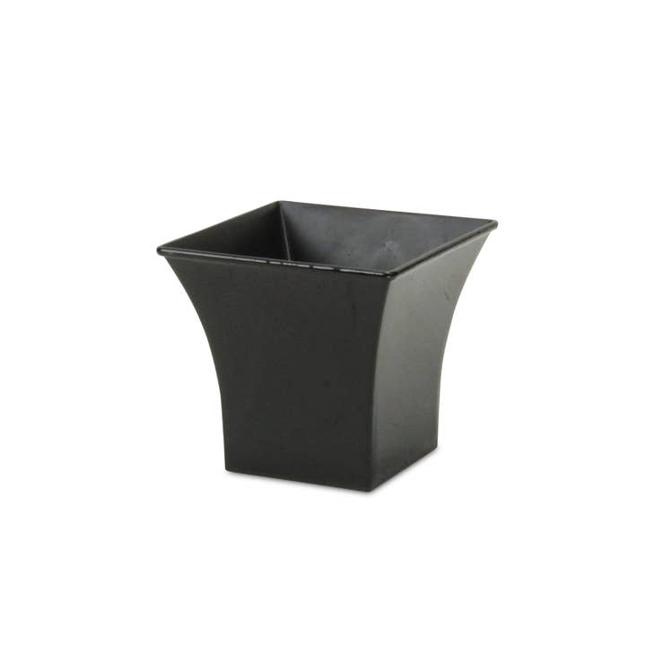 Cheungs Home Decor – wholesale Plant pot – 4.75 Inch Square Tapered Plastic Pot5