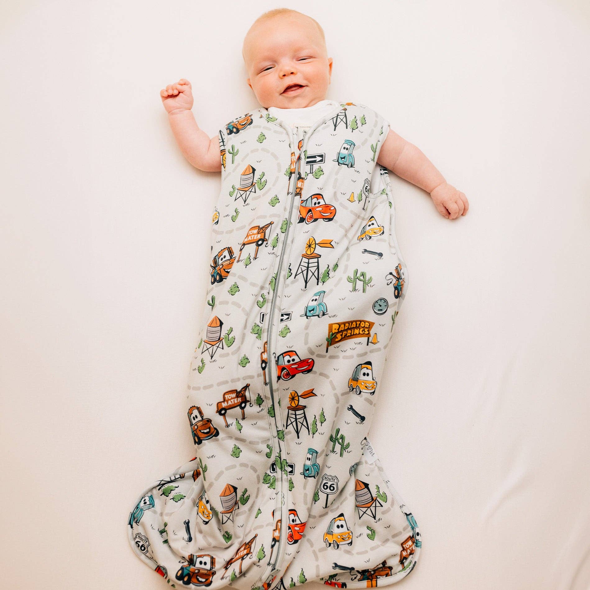 Milk Snob - Wholesale Sleepsack - Baby - Disney and Pixar Cars Baby Sleep Bag - 1.0 TOG1