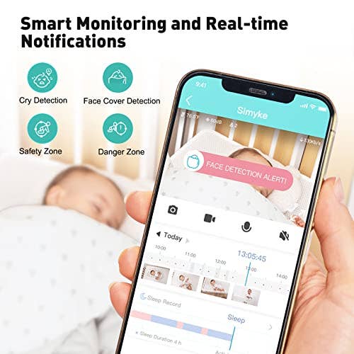 Little Martin's Drawer - Vente Babyphones - Babyphone intelligent 1080P HD avec connexion smartwatch6