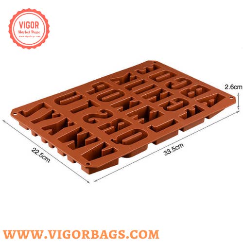 VIGOR - Wholesale Chocolate/candy mould - Silicone Cake Mold BPA Free, Non-Stick Chocolate Mold Soft a7