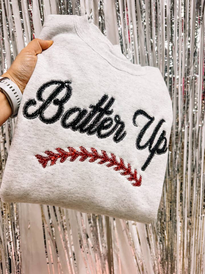 Shop Southern Belle - Wholesale Sweatshirt - Women's - Batter Up Baseball Sweatshirt