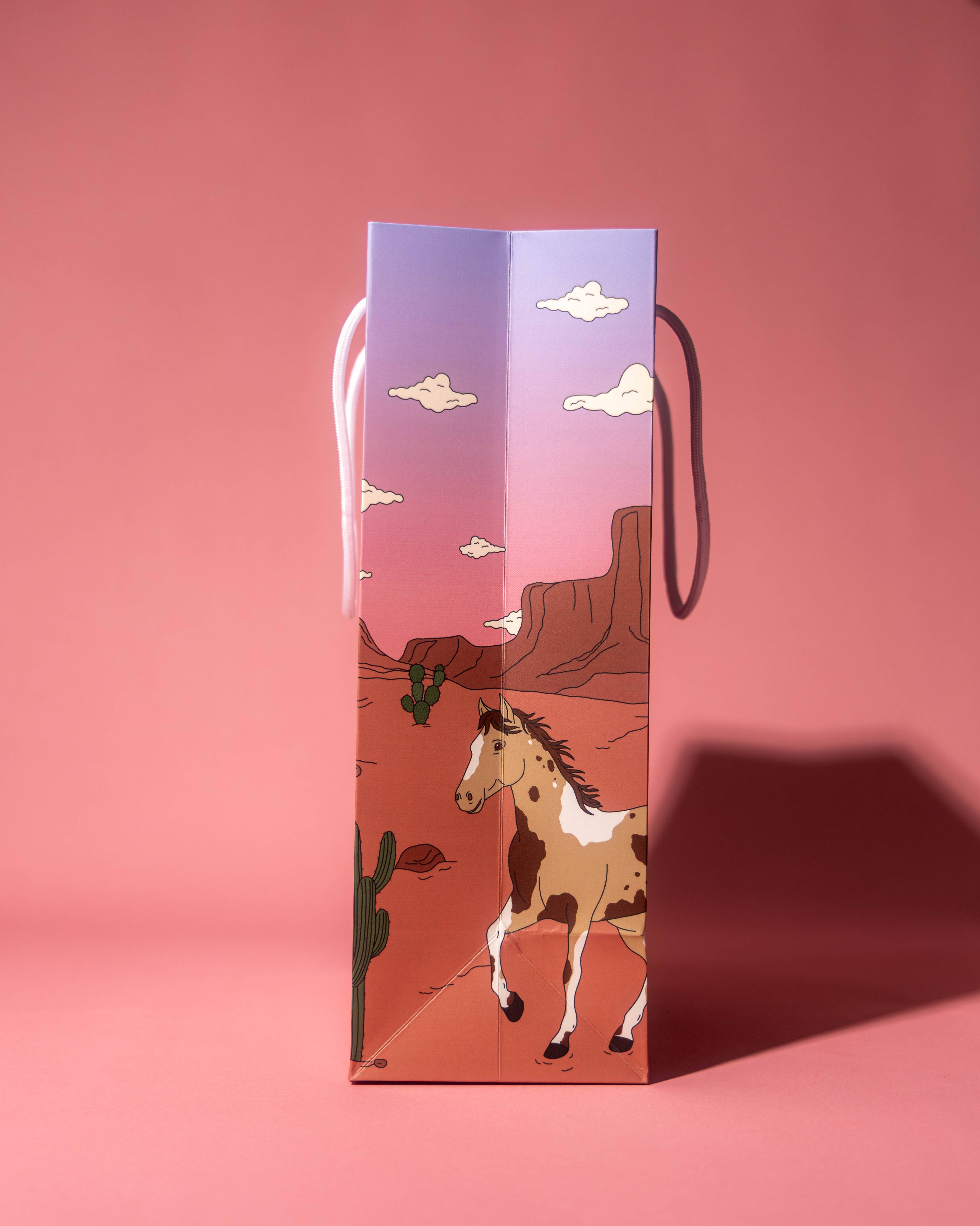 Illustrating Amy - Wholesale Gift Bag - Wild West Gift Bag3