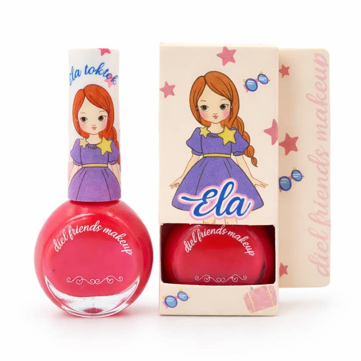 Ela Ruby water nail polish for wholesale by diel friends llc