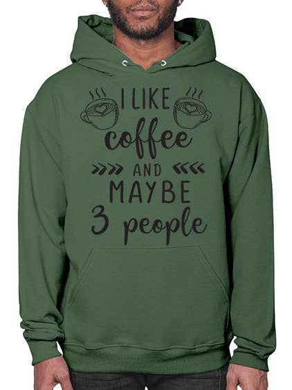 i like coffee 1123# - coffee- Hoodie for wholesale by tshirt unlimited