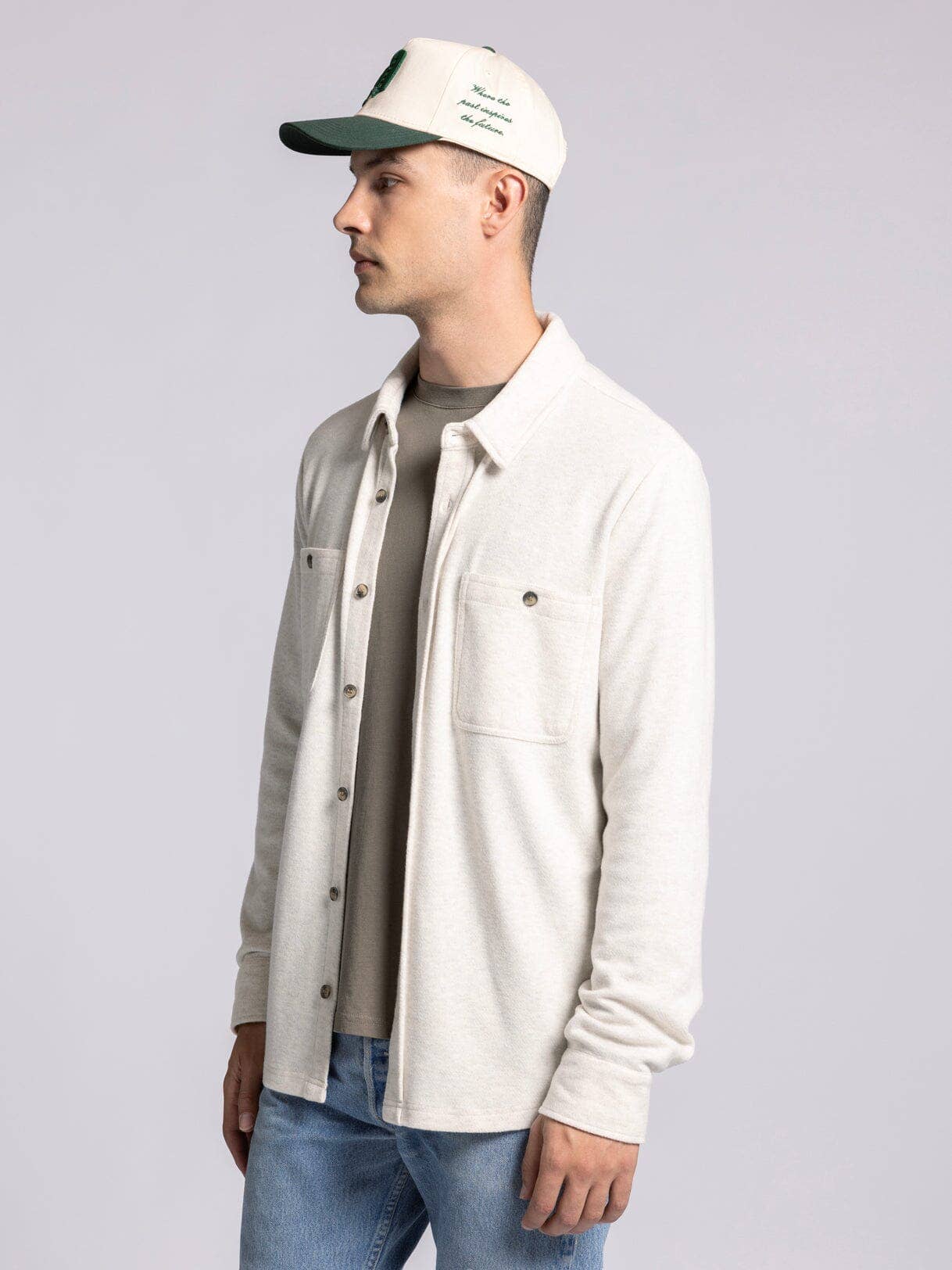 Thread & Supply (Mens) - Vente Chemise à col boutonné – homme - Chemise CLARK à manches longues avec boutons41