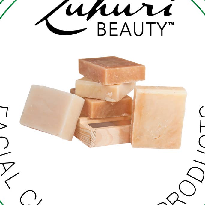 Barres nettoyantes et nettoyant liquide au curcuma Zuhuri Beauty pour la vente par Zuhuri Beauty