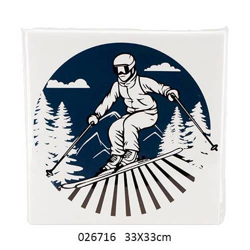 Faye - Wholesale Disposable Napkin - Pack of 20 'Serac' Paper Napkins 33 X 33 cm0