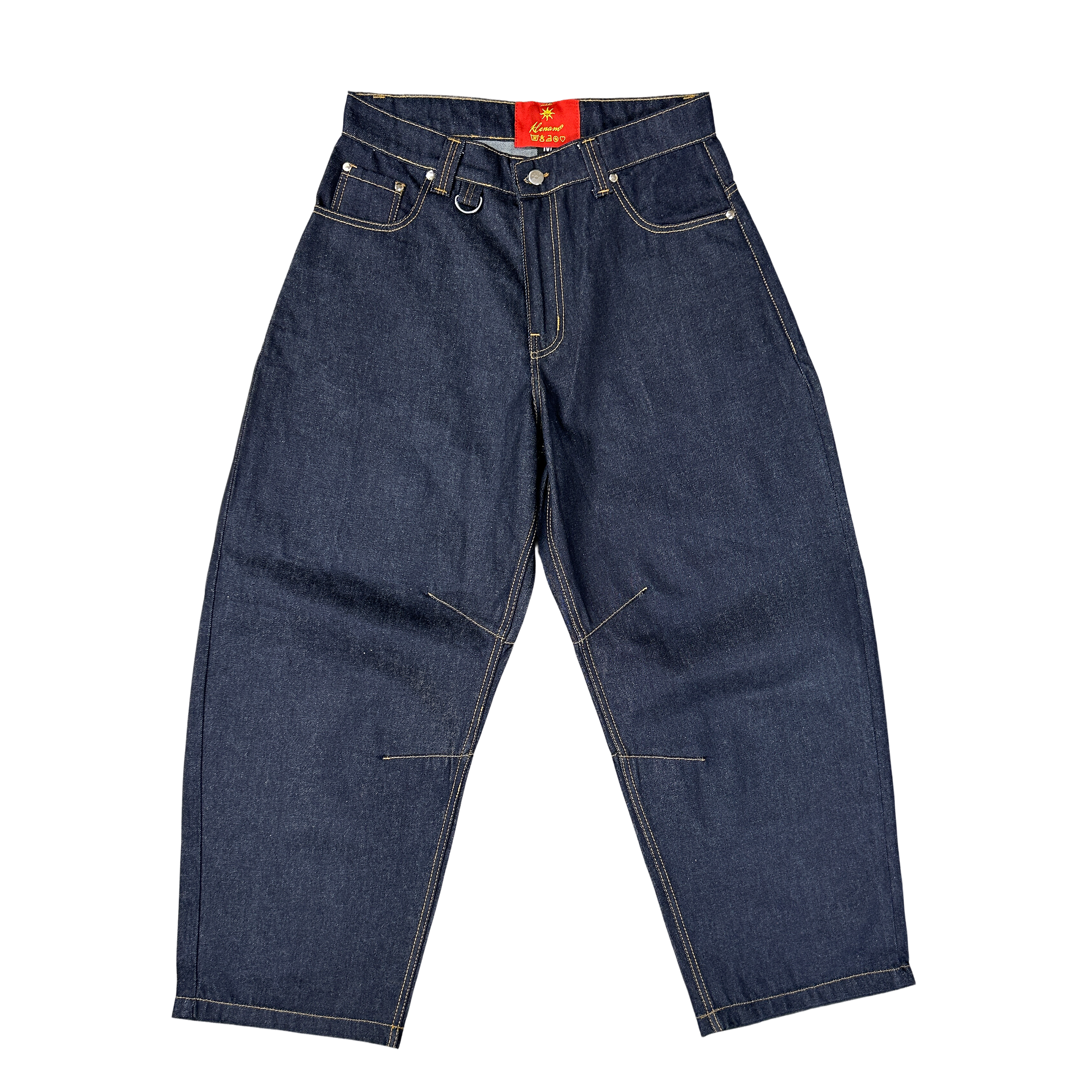 Klenam – calças de ganga - Homem por atacado – Denim Indigo RAW0