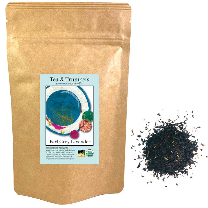 Earl Grey Lavanda Orgânico por atacado de Tea & Trumpets
