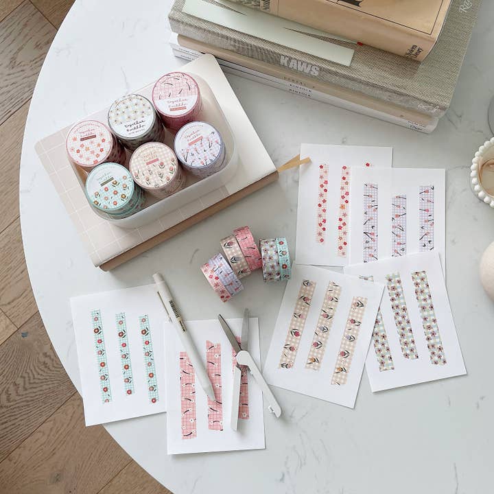 Tulip Garden 15mm Washi Tape for wholesale by togetherwithkx