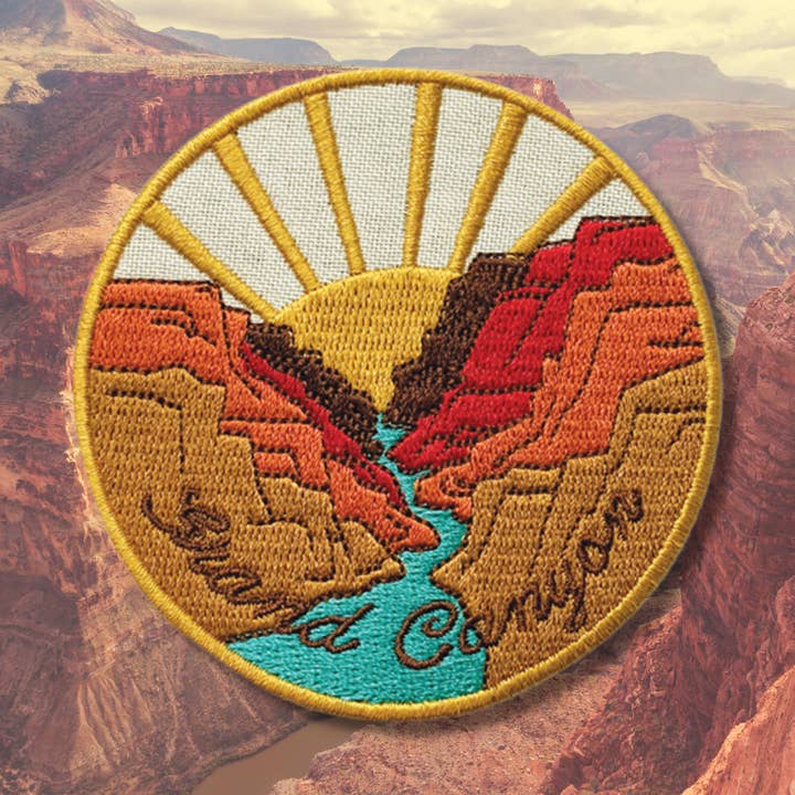 Grand Canyon Patch for wholesale by Sunthing Studio