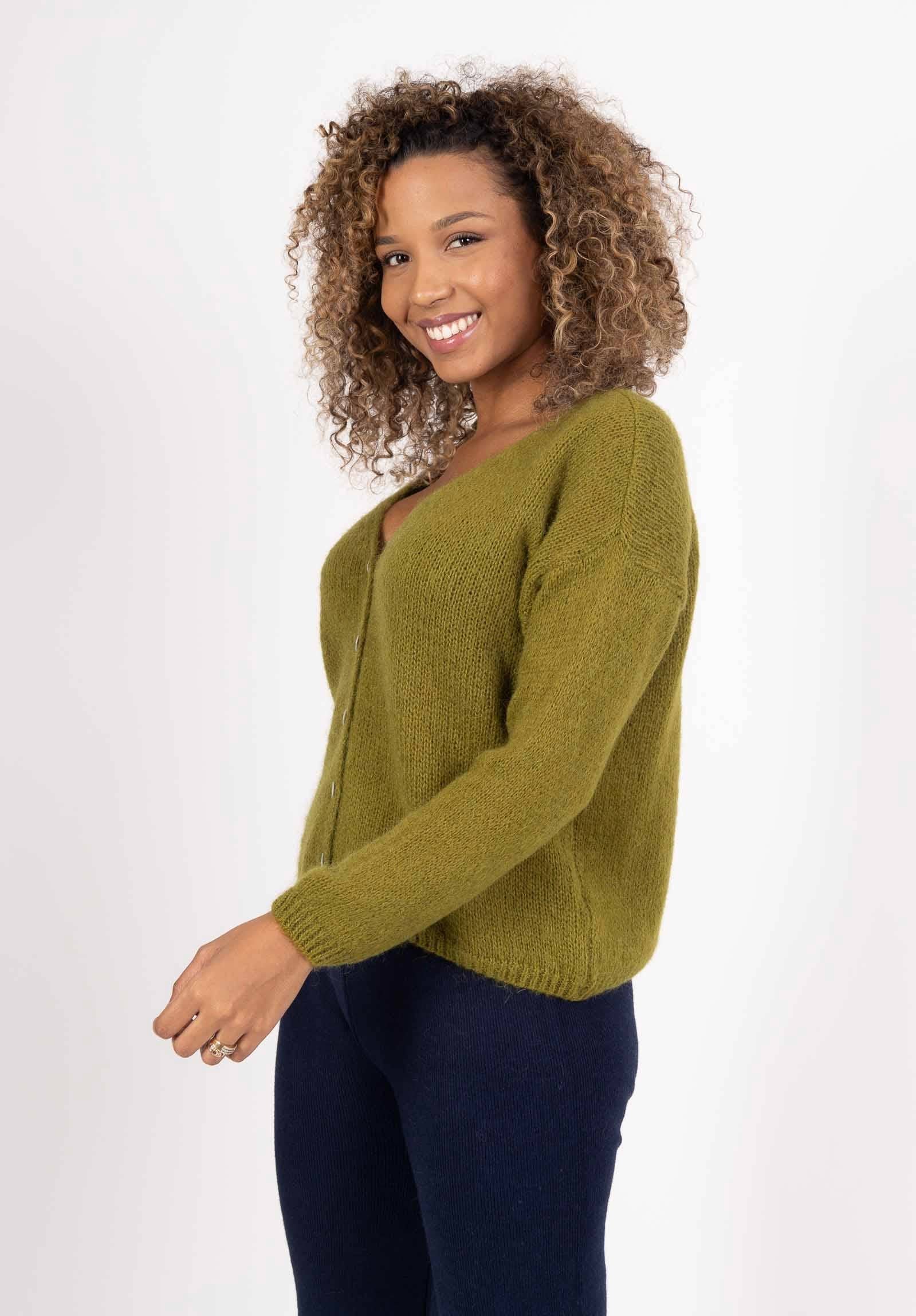 LINEN & COTTON HOUSE – Großhandel Jacke – Damen – 8561 JACKE AUS MOHAIRWOLLE, HERGESTELLT IN ITALIEN79