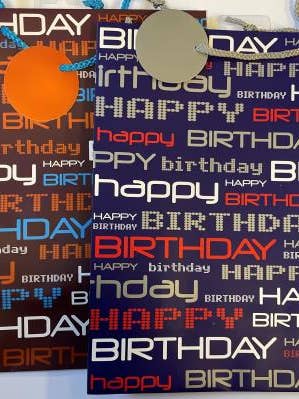 Birthday Gift Bag Extra Large | SEGB | GBXL8044A for wholesale by DICKENS INC.