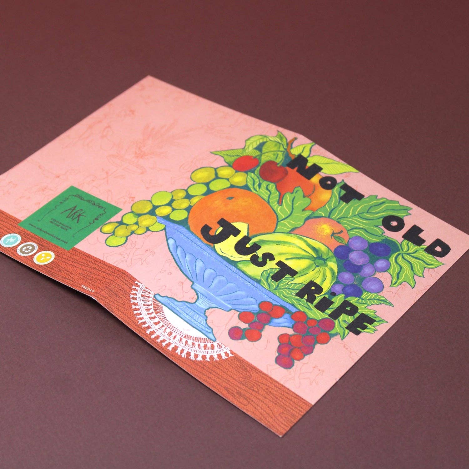 Ark Colour Design - Wholesale Birthday Card - Not Old Just Ripe A6 Greetings Card1