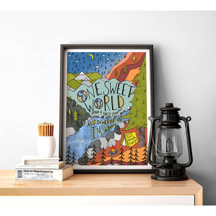 jessie husband - Wholesale Art Print - One Sweet World, Dave Matthews Band lyrics1