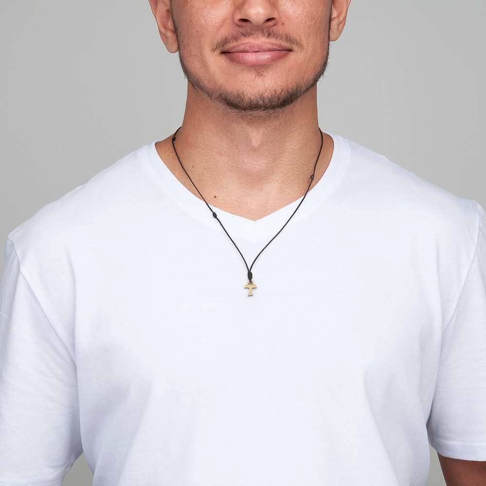 Oremus Mercy - Vendita all'ingrosso Collana con ciondolo/pendaglio - Collana - Croce Tau   14"2