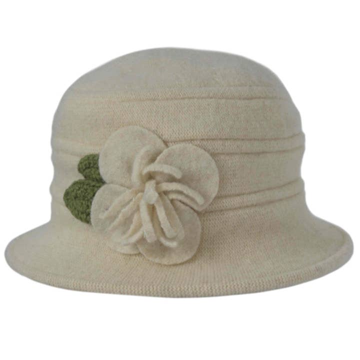 Soft Wool Cloche for wholesale by Toucan Hat Company/ Carole Amper