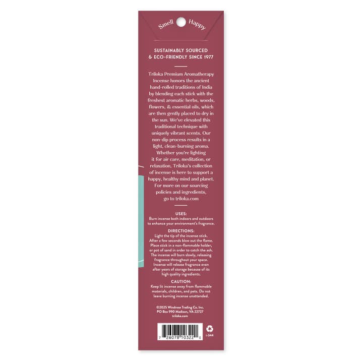 Triloka - Wholesale Incense - Triloka Rose Sandalwood Blend Premium Incense1