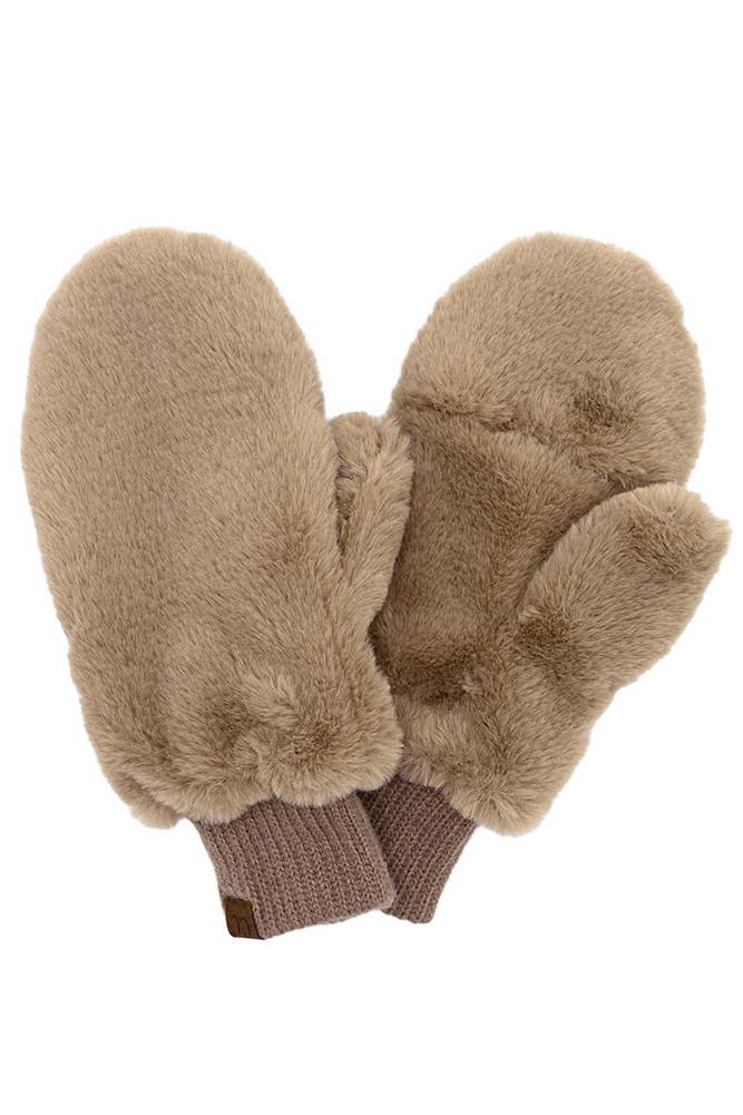 Hana – wholesale Vantar - Dam – C.C Faux Fur Vantar med Shepherd Foder4