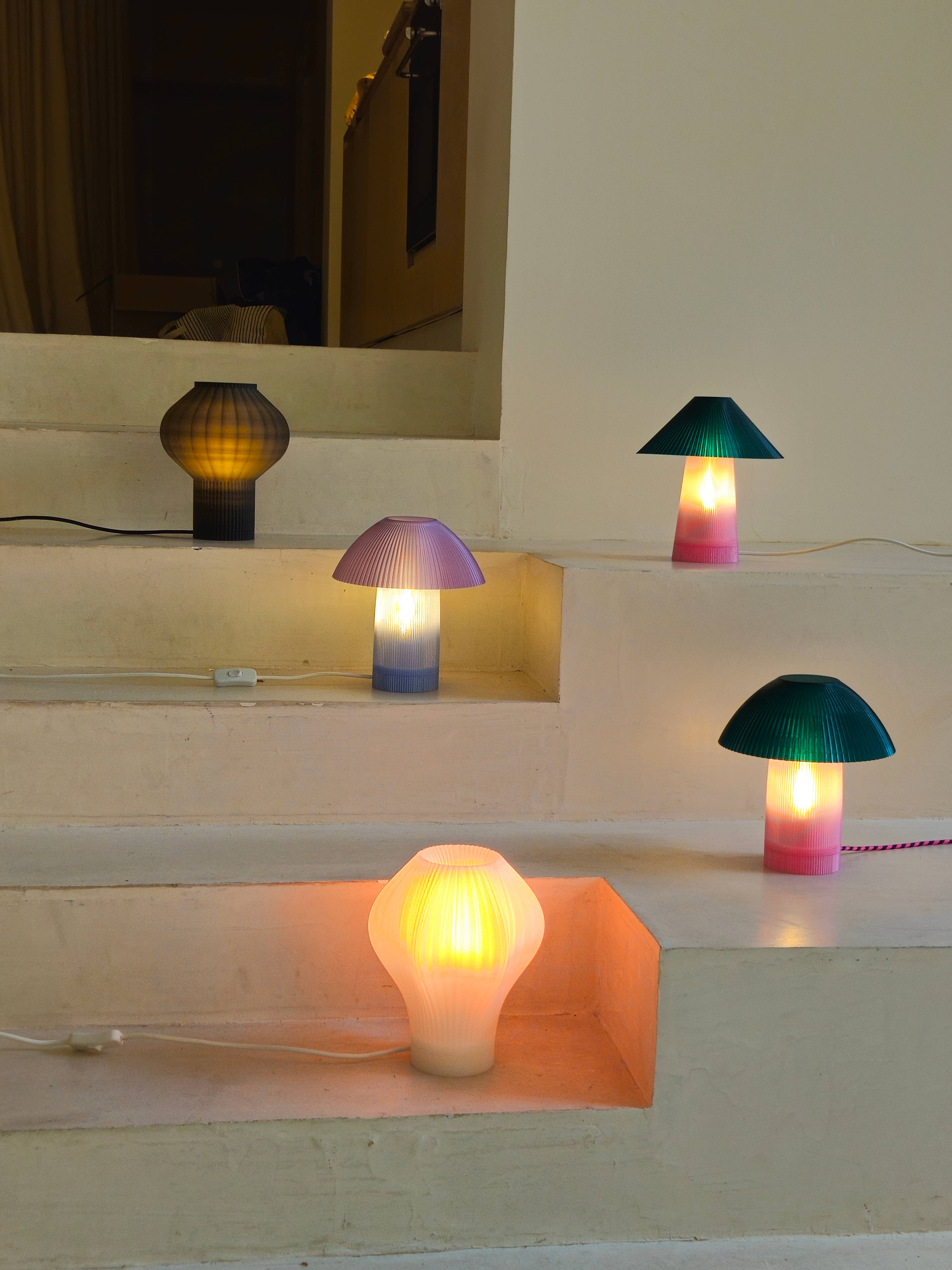 Coast Fig - Wholesale Accent/Desk Lamp - Shroom Table Lamp4