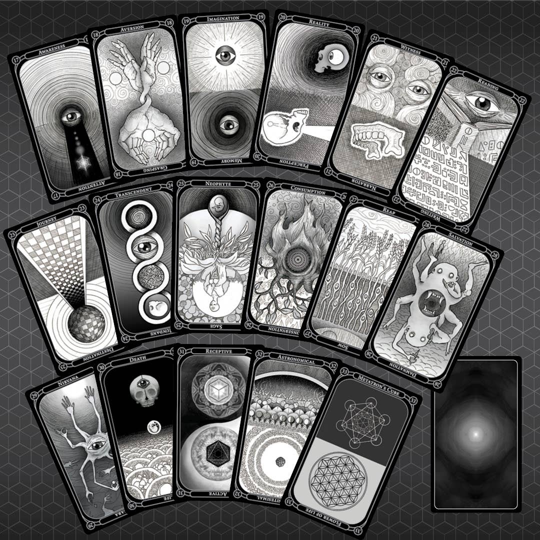 Somnambulant Visuals - Vente Cartes de tarot - Le Jeu d'Oracle Eigengrau7
