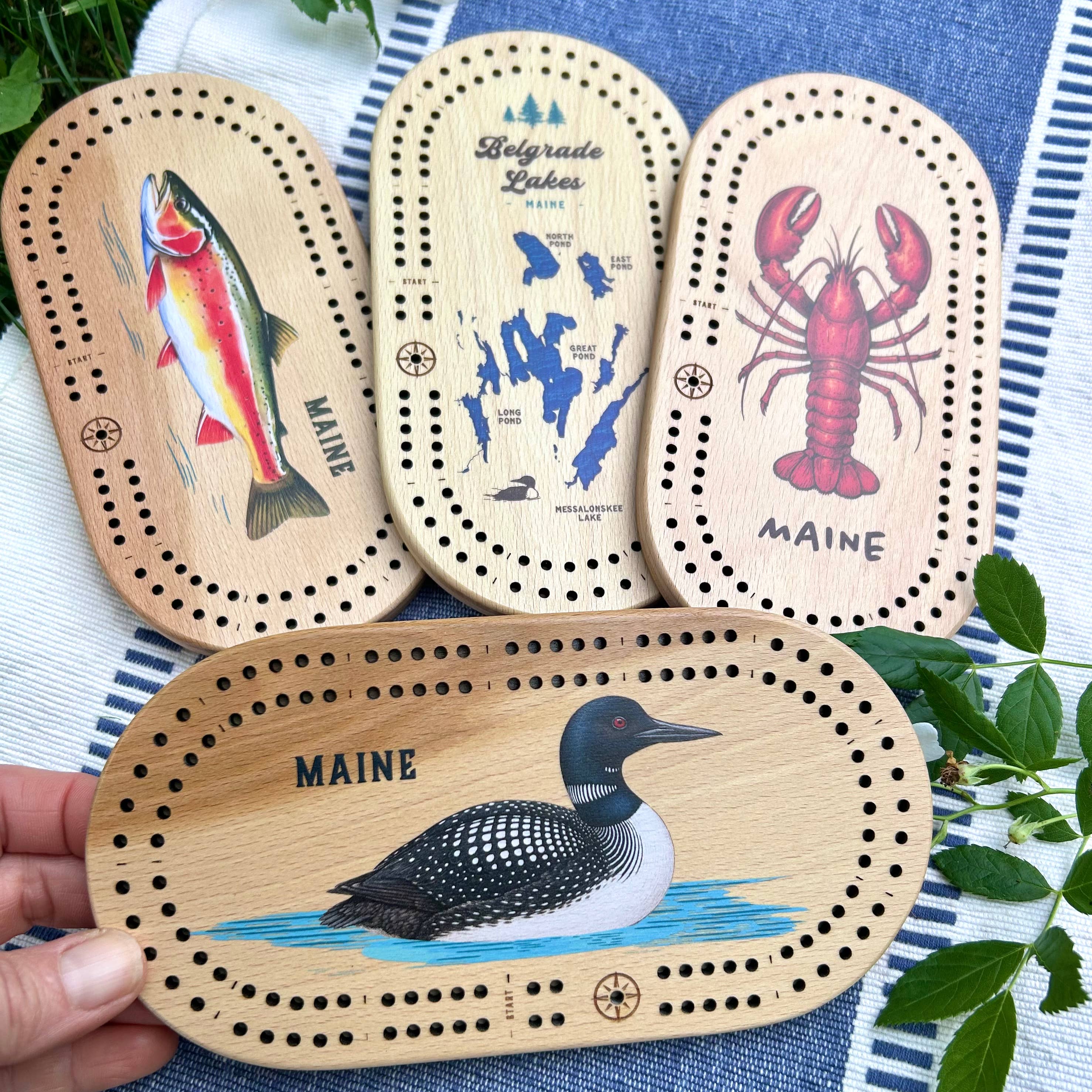 Cast & Carve - Wholesale Bordspel - Deluxe Wildlife Mini-wiegplank met aangepaste haringen7