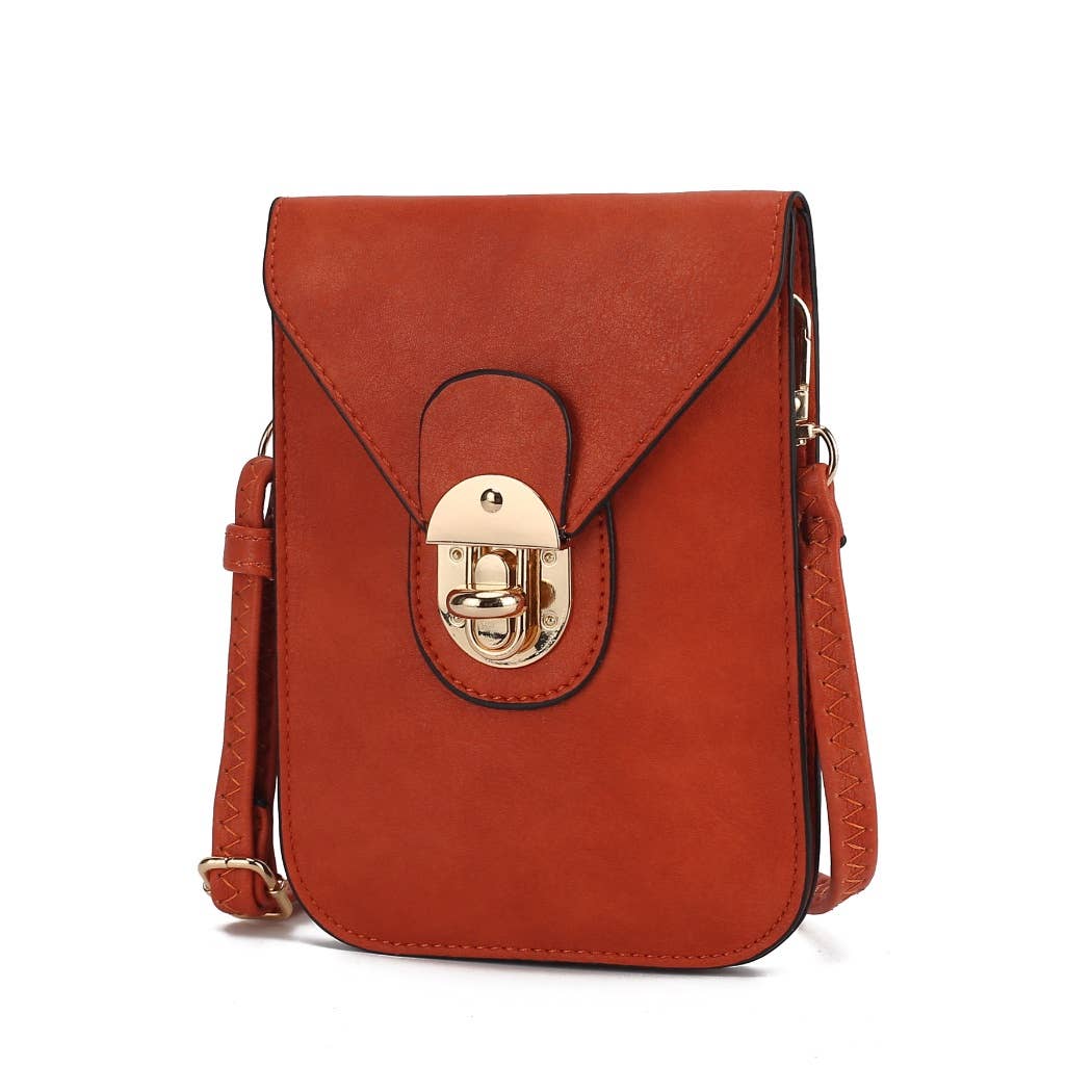 MKF Collection - Wholesale Crossbody Bag - Women's - MKF Kianna Phone Crossbody Handbag Vegan Leather Women8