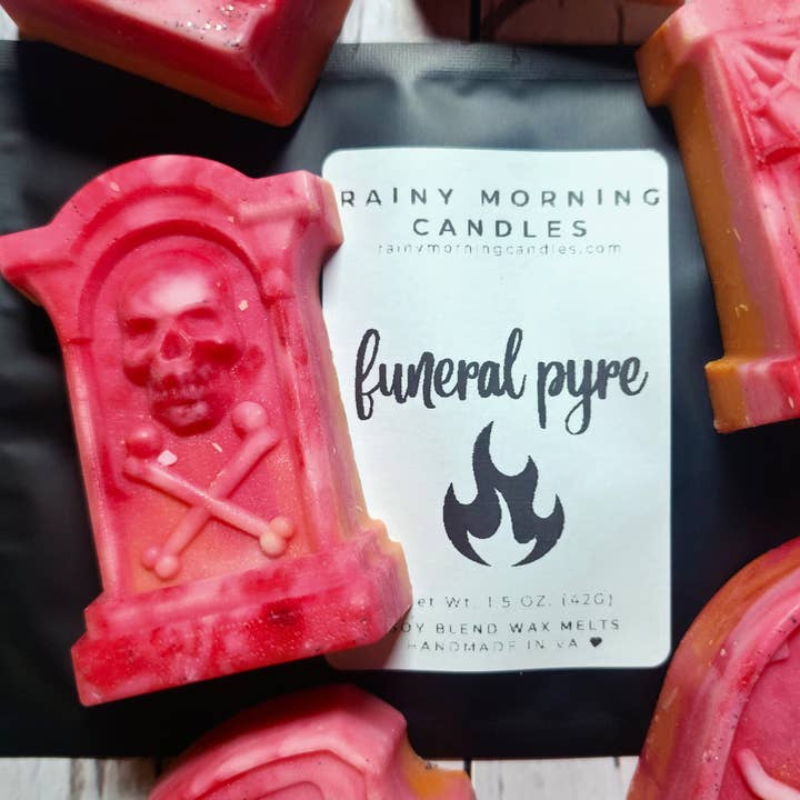 Funeral Pyre | Tombstone Wax Melts and other Purchase Wholesale tombstone. Free Returns & Net 60 Terms on Faire trending on Faire.