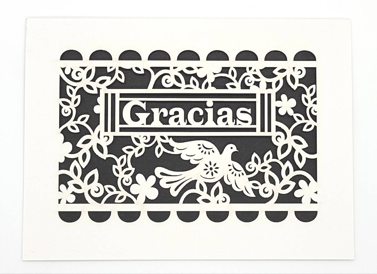 two hermanas - Vendita all'ingrosso Biglietti di ringraziamento - Gracias - Papel Picado - Grazie in spagnolo8