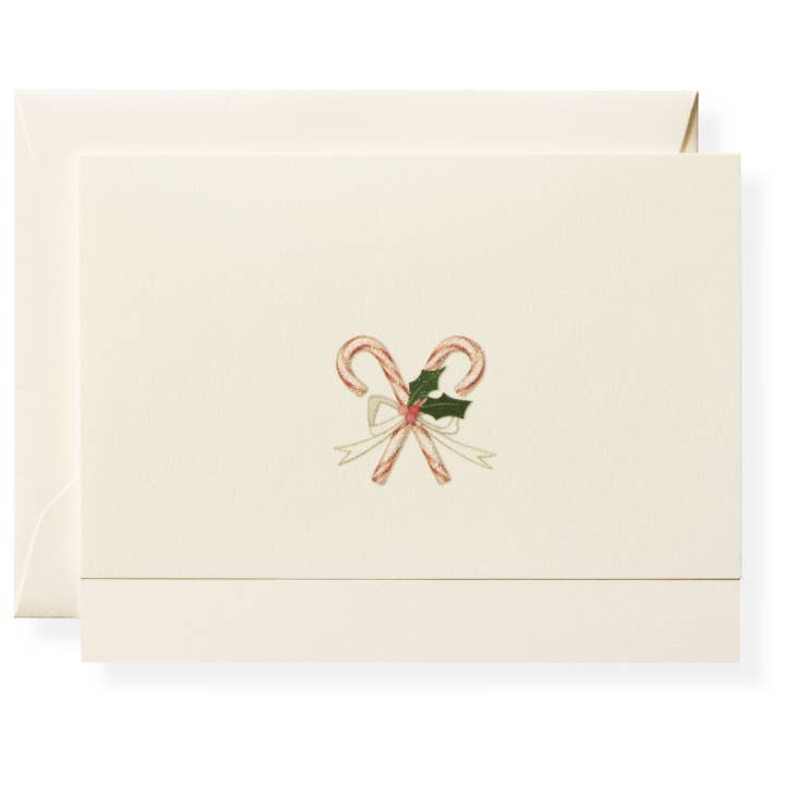 Pepermuntsticks Individuele Notecard voor wholesale door Karen Adams Designs