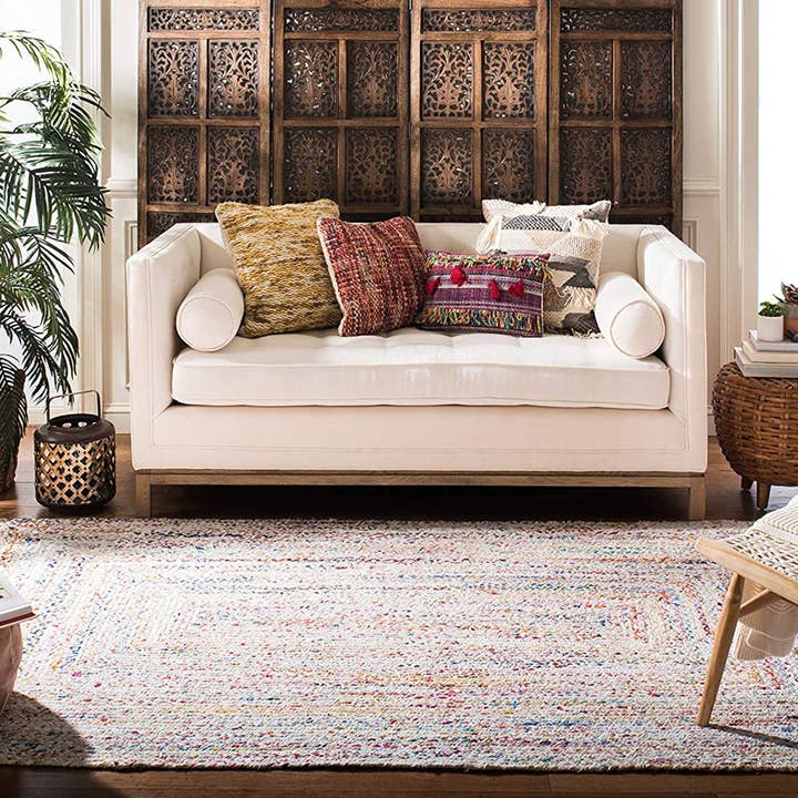 COZY HOMES COLLECTION - Wholesale Area Rug - Handmade Braided Cotton & Jute Chindi Multicolor Area Rugs
