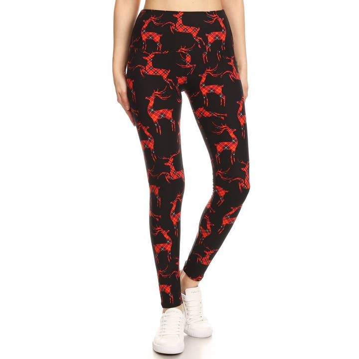MULTI 5" Yoga Band Buttery Soft High Waist Print Leggings for wholesale on Faire
