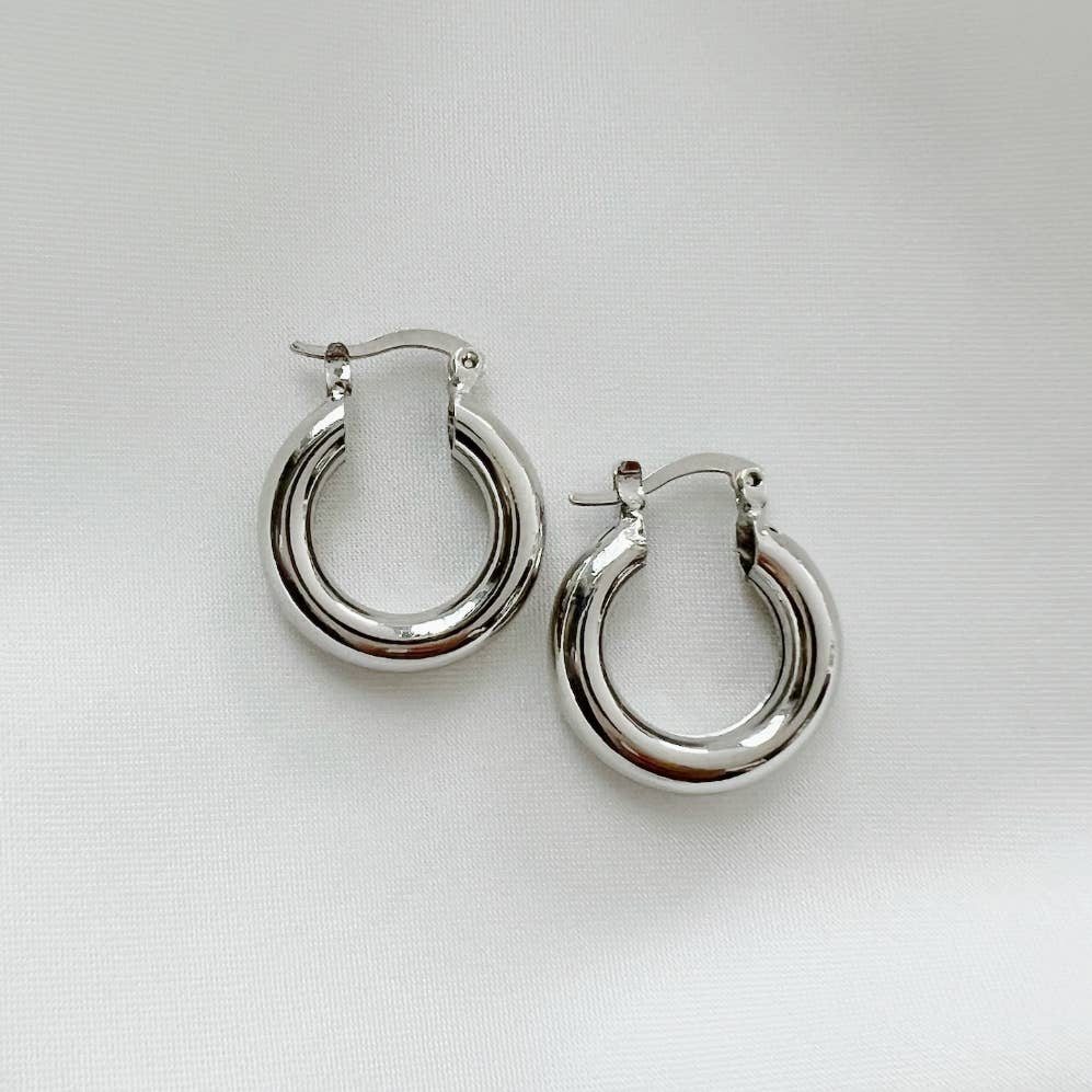 True by Kristy Jewelry - Wholesale Hoop Earrings - Erin Gold Filled Hoops Earrings5