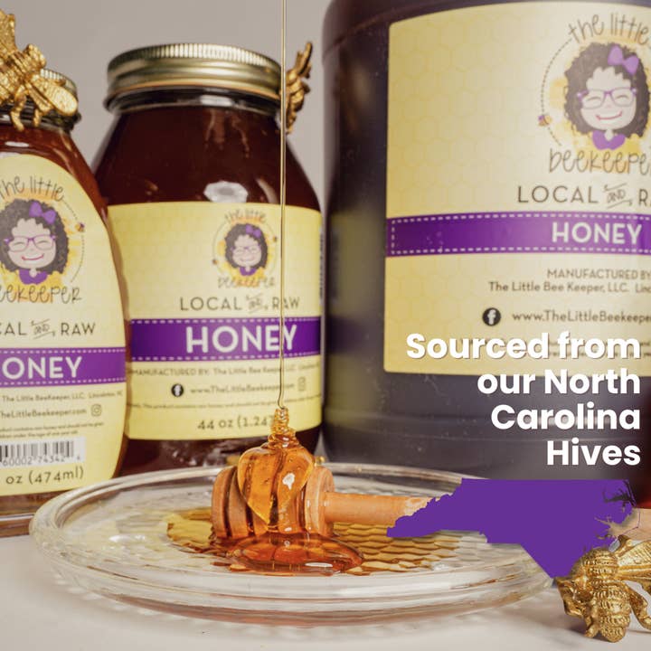 The Little BeeKeeper LLC - Wholesale Honey - 5 gallons - Local, Pure, and Raw Wildflower Honey6