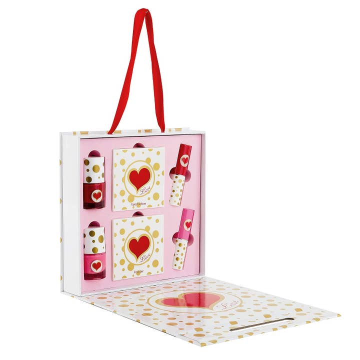 Toysical – wholesale Kids make-up – Kids – Teen Makeup Kit: Eyeshadow, Lip Gloss, Blush, Nail Polish6