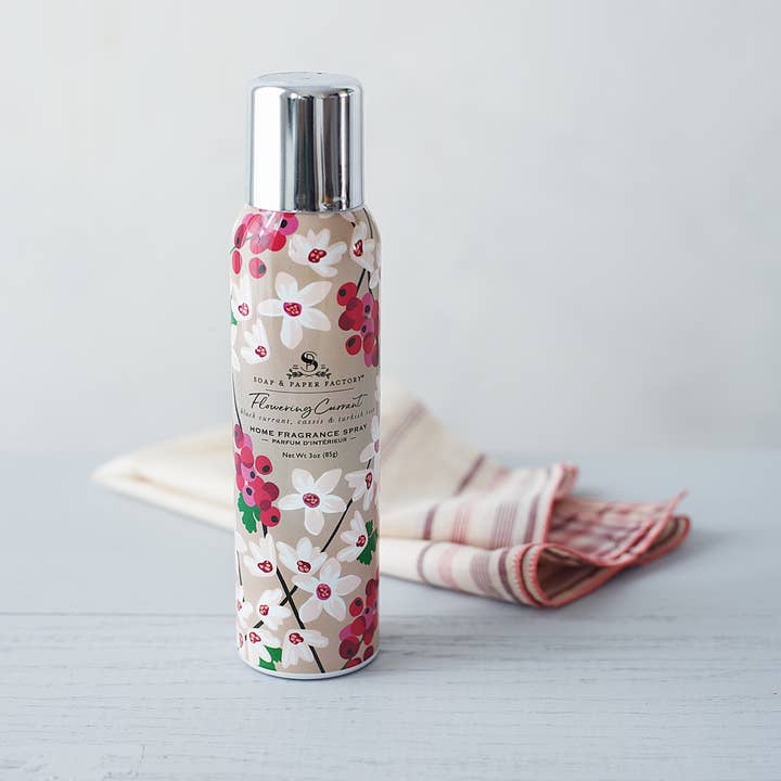 Soap & Paper Factory - Wholesale Room & Linen Spray - Flowering Currant Home Fragrance Spray