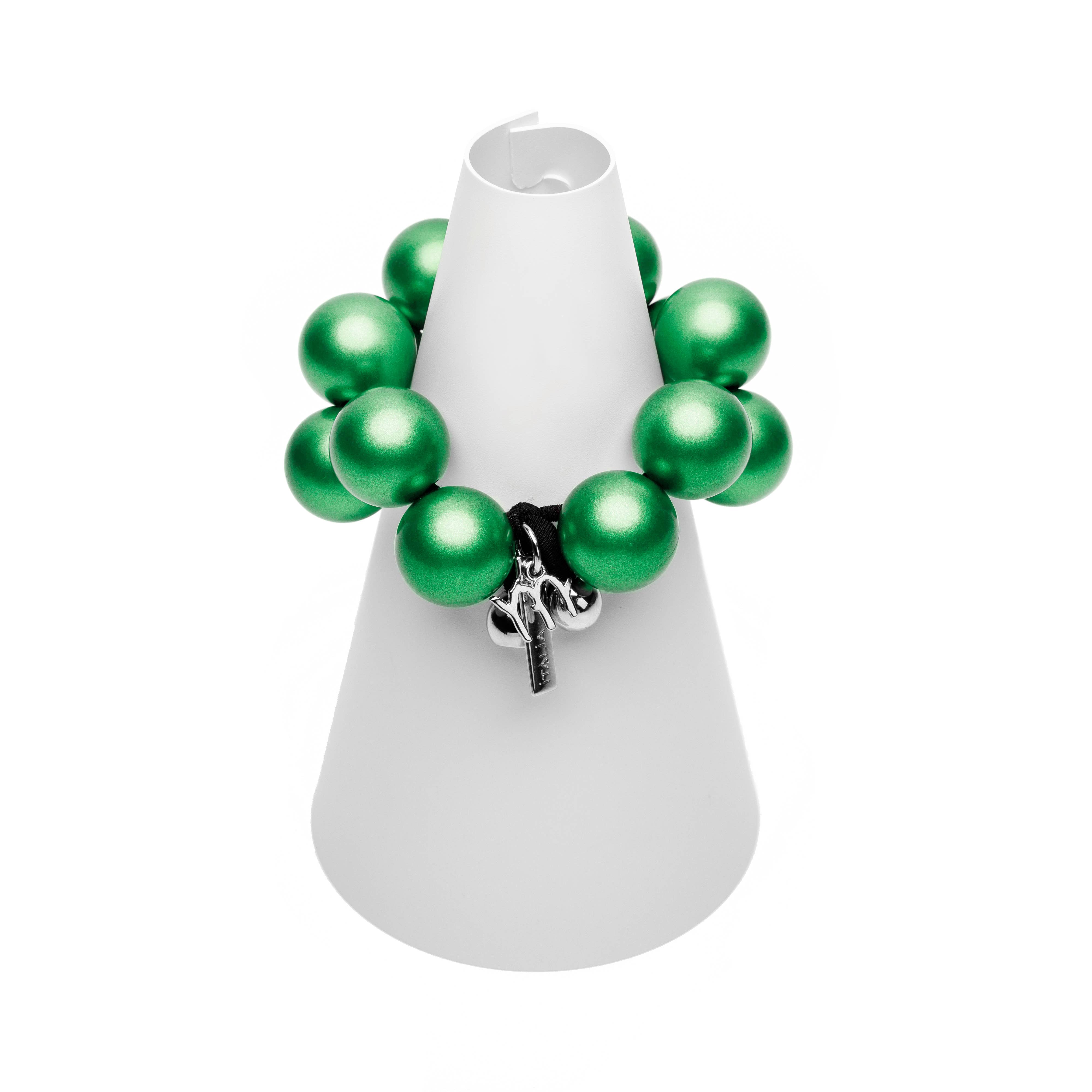 Mirta Accessori Moda - Wholesale Beaded Bracelet - Bracelet with Metal resin spheres 100% Made in Italy20