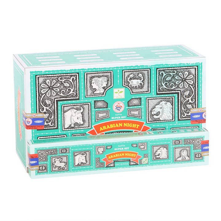 12 Packs of Superhit Arabian Night Incense Sticks by Satya for wholesale by Something Different Wholesale