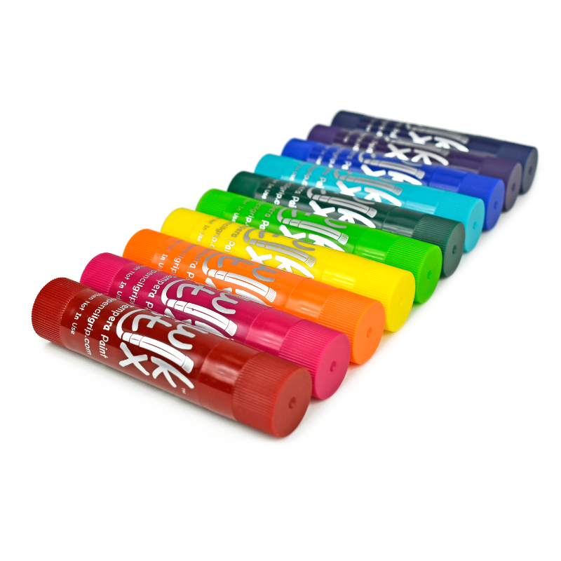 TPG Creations / The Pencil Grip - Wholesale Paint Set - KwikStix Tempera Paint- Jewel 10 Colors TPG-6788