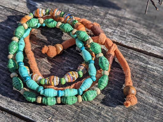 Lumago Designs – Pulseira de missangas por atacado – Becky & Jo - pequenas pulseiras artesanais de amizade10