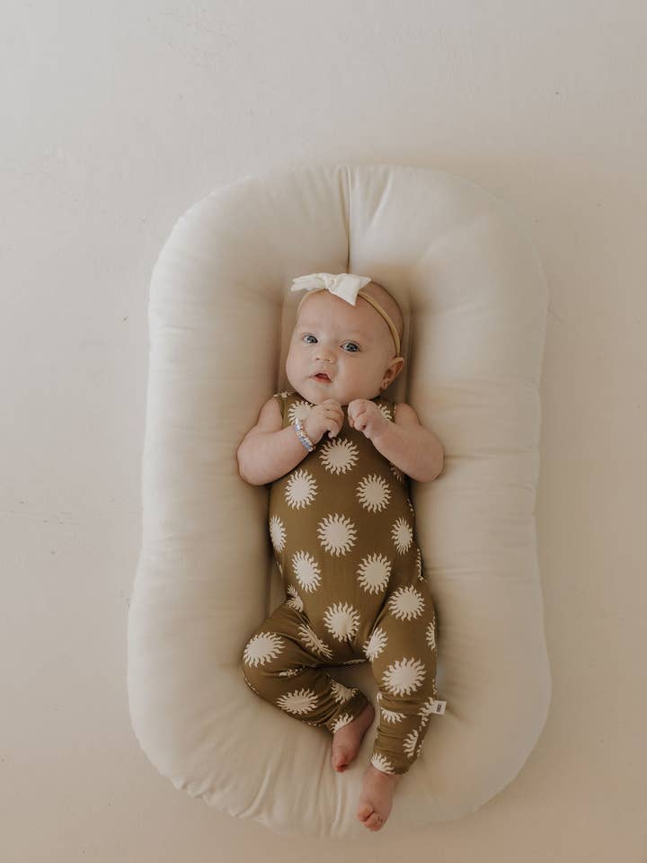 Forever French Baby - Wholesale Jumpsuit - Baby - Harem Bamboo Romper | Sol
