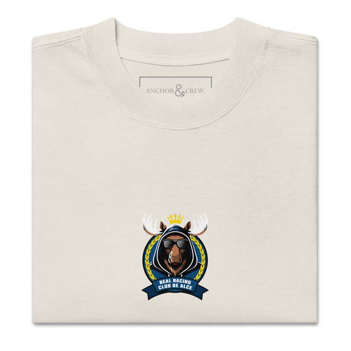 R. R. C. Alce El Clasico Football Oversized Cotton T-Shirt for wholesale by ANCHOR & CREW