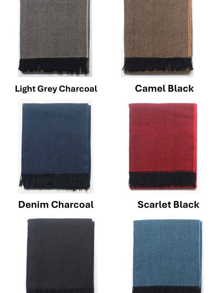 Remony Herringbone Throw, Merino Lambswool, Made in Scotland for wholesale by Bronte Moon