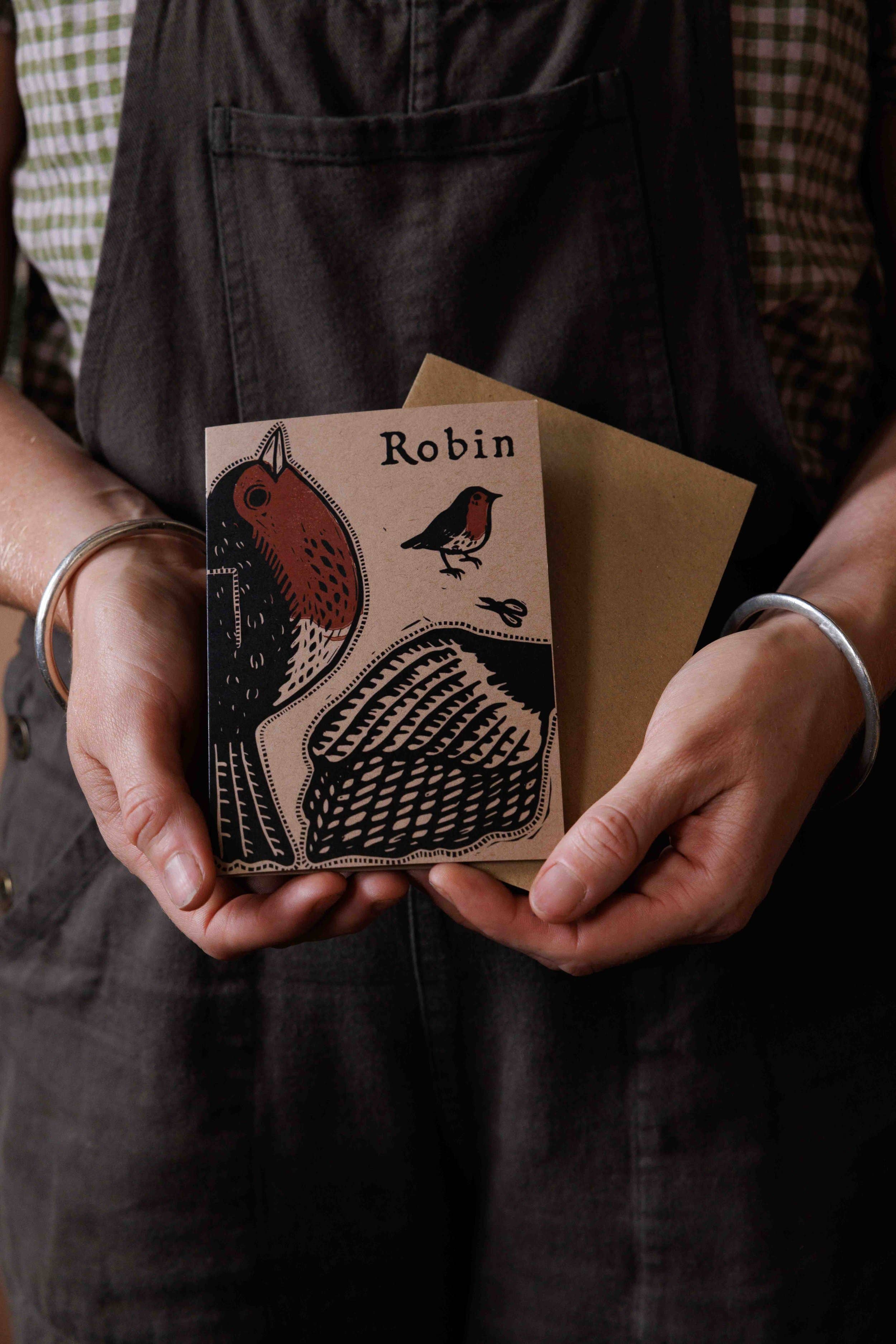 Rosanna Morris - Wholesale Everyday Greeting Card - Robin Greeting Card1