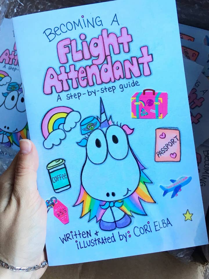 Instructieboekje Becoming a Flight Attendant voor wholesale door On Planet Weird