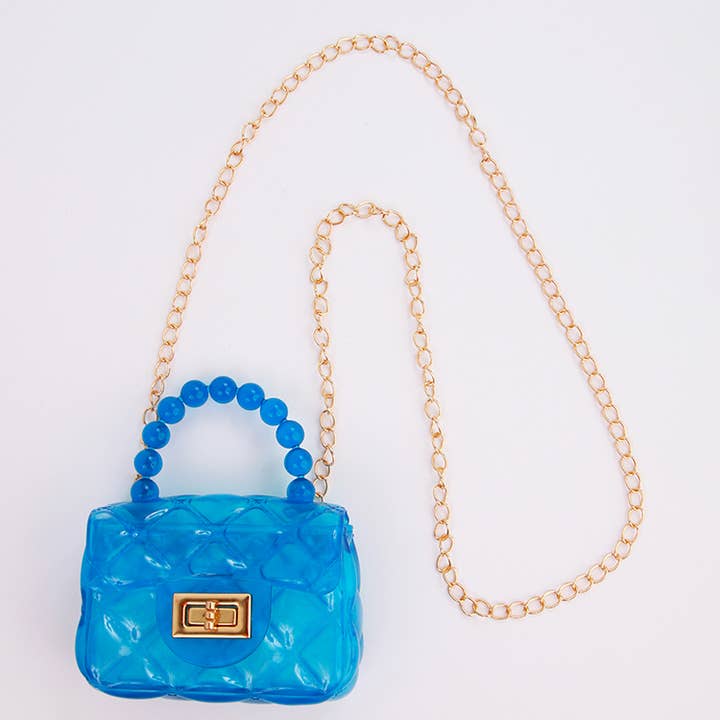 Sparkle Sisters by Couture Clips - Wholesale Crossbody Bag - Kids - Clear Jelly Purse