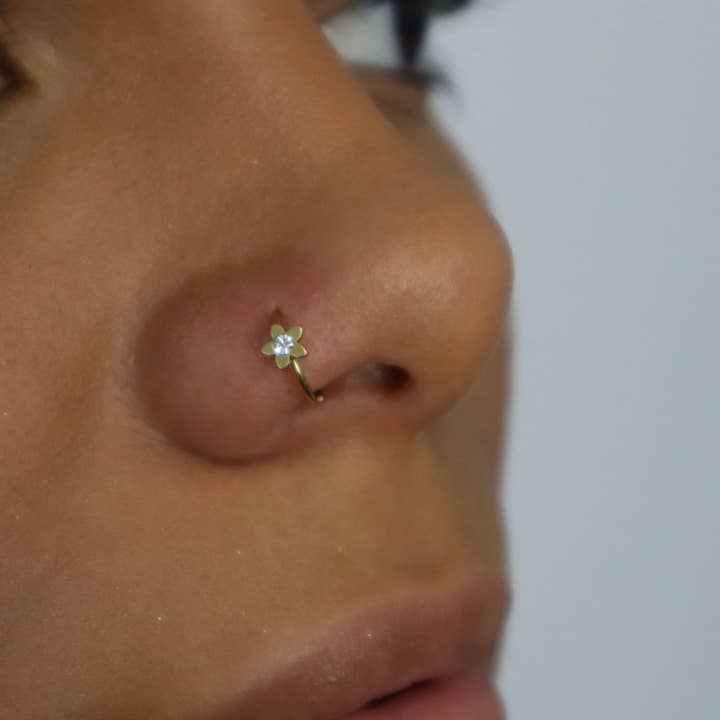 Tresor - Venta al por mayor Aretes para la nariz - Piercing para nariz Flower Boy